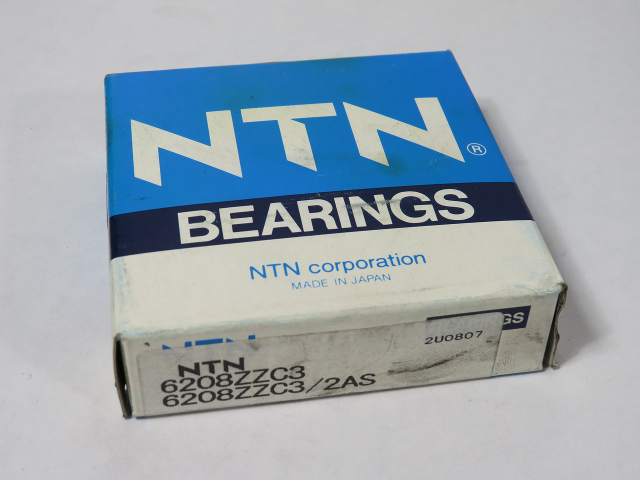 NTN 6208ZZC3 Deep Groove Ball Bearing 80mm OD 40mm ID 18mm W NEW