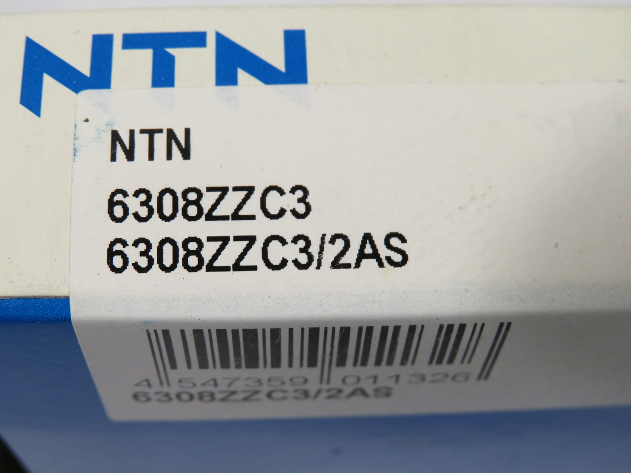 NTN 6308ZZC3 Deep Groove Ball Bearing 90mm OD 40mm ID 23mm W NEW