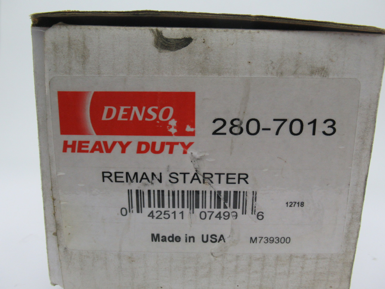 Denso 280-7013 Heavy Duty Starter Motor 12V 1.4kW RFB