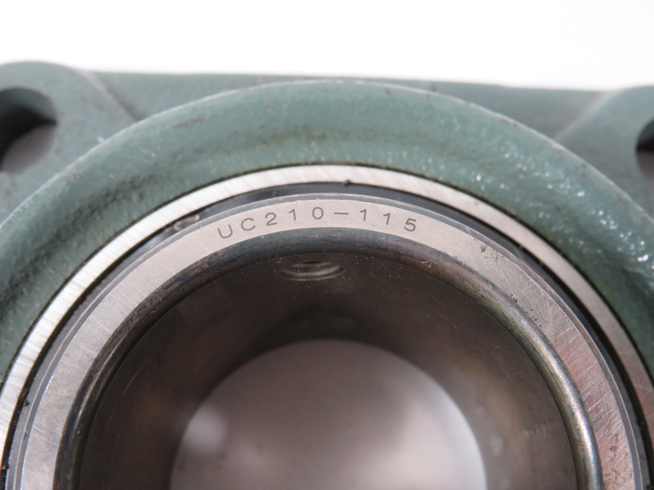 NTN UCF210-115D1 Flange Block Bearing 4-Bolt 1-15/16" Bore MISSING HARDWARE NOP