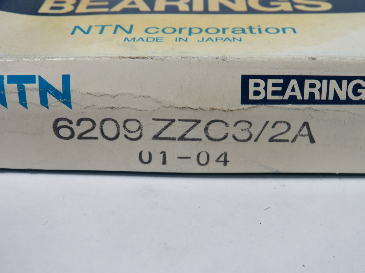 NTN 6209ZZC3 Deep Groove Ball Bearing 85mm OD 45mm ID 19mm W SHELF WEAR NEW