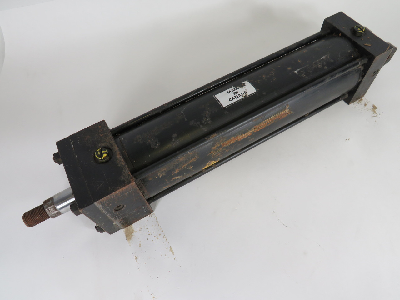 Parker CBB2A13C Pneumatic Cylinder 3-1/4" Bore 12" Stroke RUST/COS DMG USED