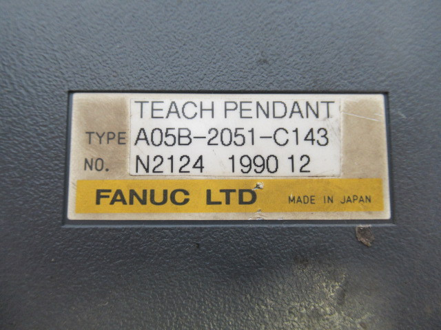 Fanuc A05B-2051-C143 Robot Teach Pendant USED