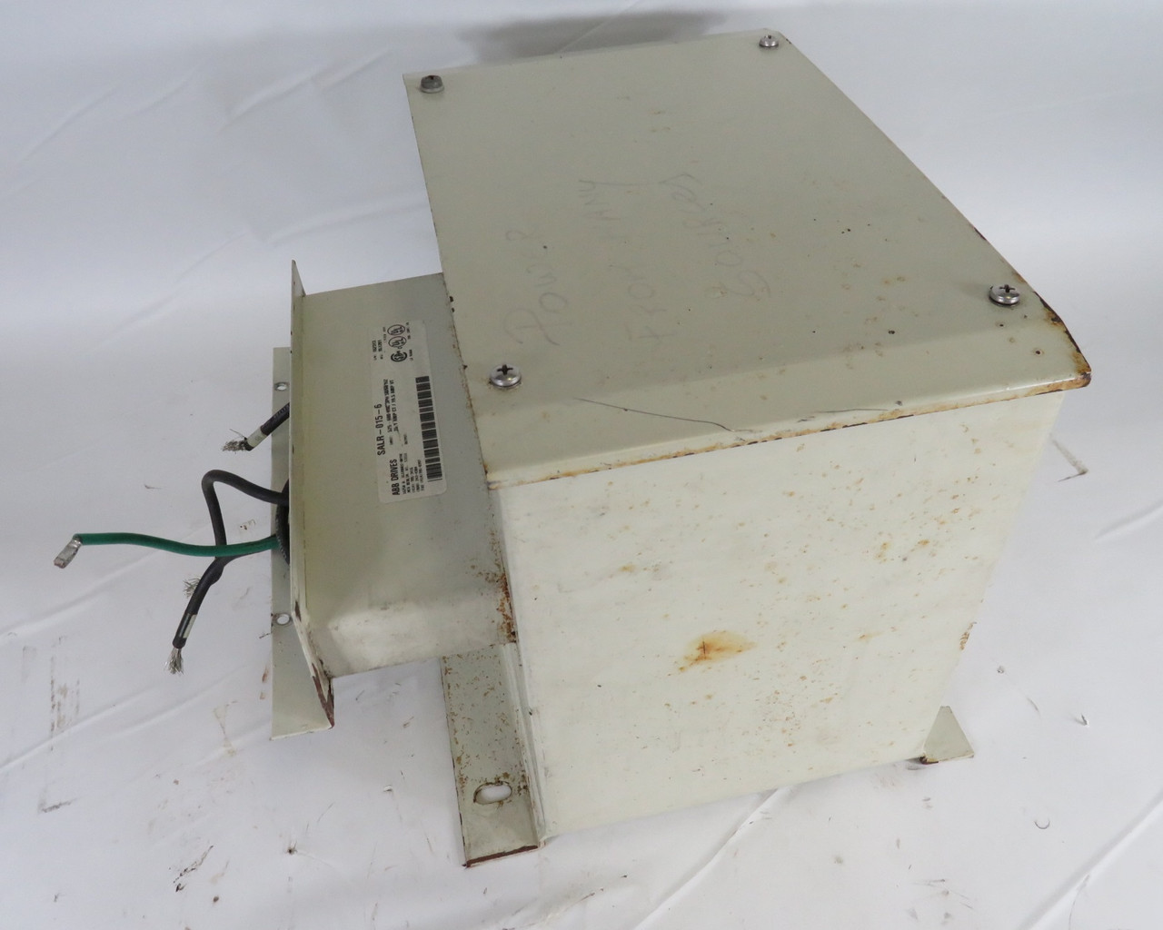 ABB SALR-015-6 Line Reactor 525-600VAC 3Ph 50/60Hz 15.1A CT 19.5A VT RUST USED
