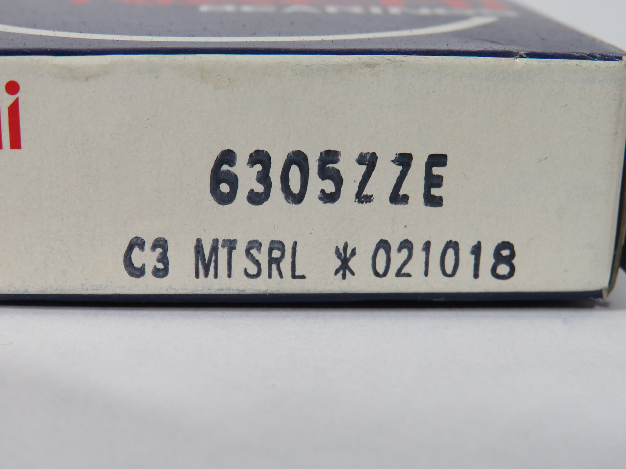 Nachi 6305ZZEC3 Radial Ball Bearing 62mm OD 25mm Bore 17mm W SEALED NEW