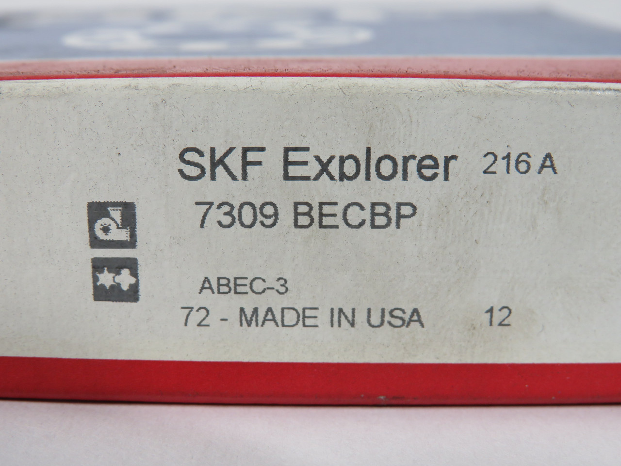 SKF 7309 BECBP Angular Contact Ball Bearing 100mm OD 45mm Bore 25mm W SEALED NEW