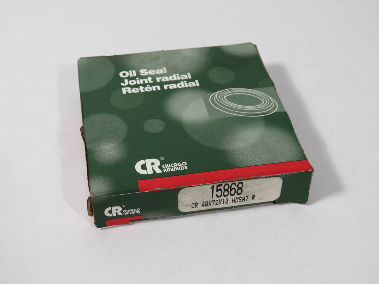 Chicago Rawhide 15868 Oil Seal 40x72x10mm NEW