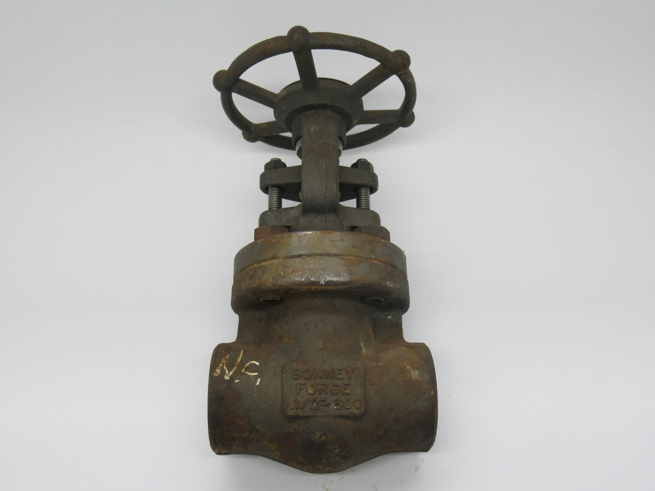 Bonney Forge HL-11 Gate Valve 1/2" Class 800 RUST USED