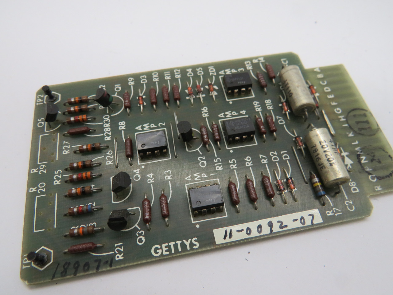 Gettys 11-0092-07 PC Circuit Board USED