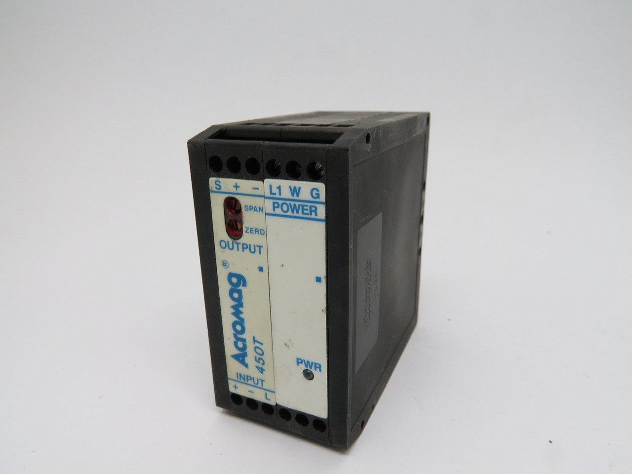 Acromag 450T-V2-V0-1-DIN-NCR-C Transmitter 0-10 VDC 115VAC 50/60Hz USED