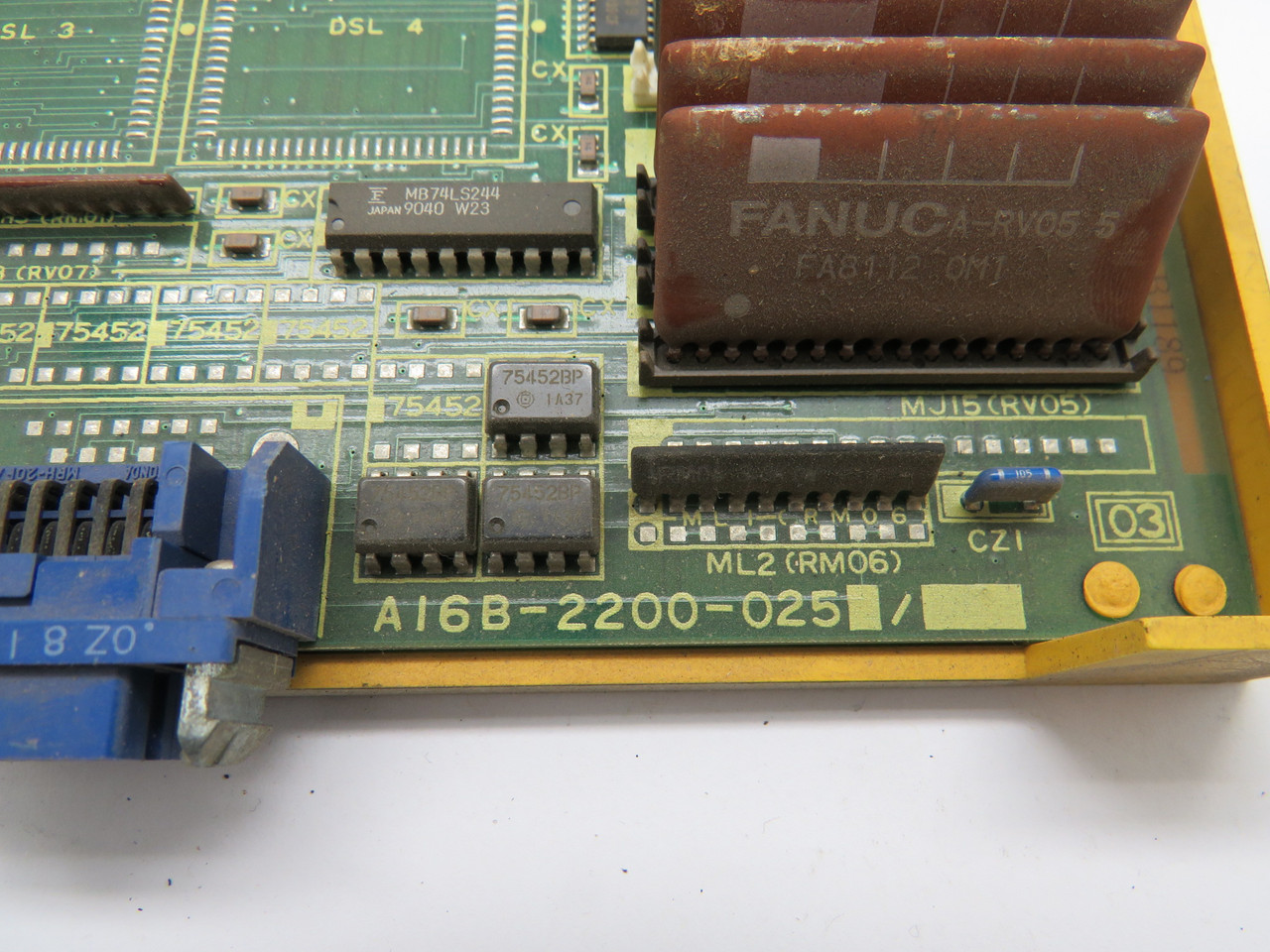 Fanuc A16B-2200-025 Control Board USED