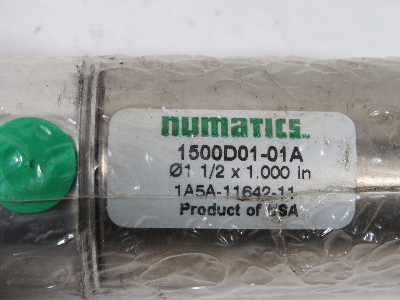 Numatics 1500D01-01A Pneumatic Cylinder 1-1/2" Bore 1" Stroke NWB