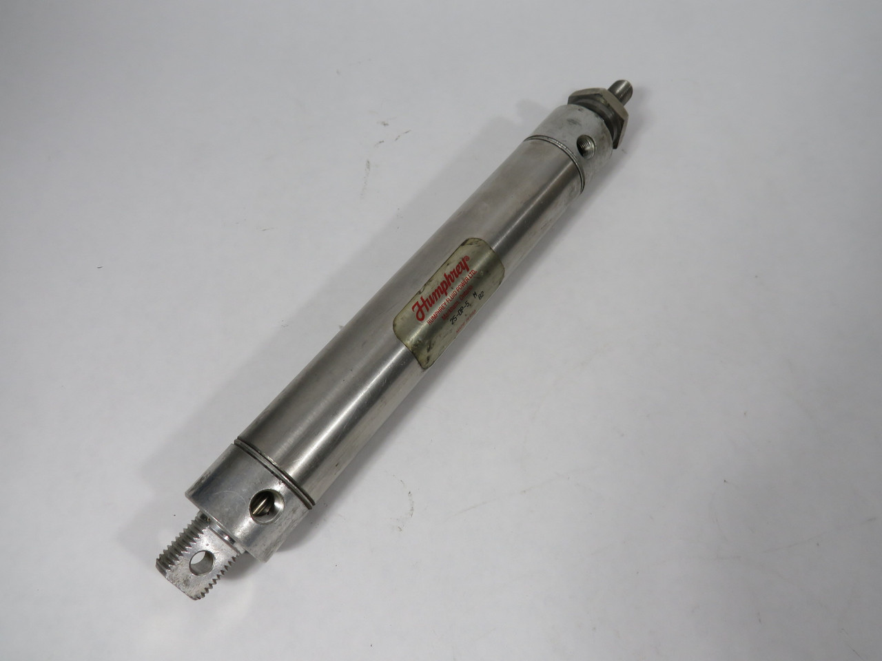 Humphrey 25-DP-5M Air Cylinder 1-1/4" Bore 5" Stroke USED