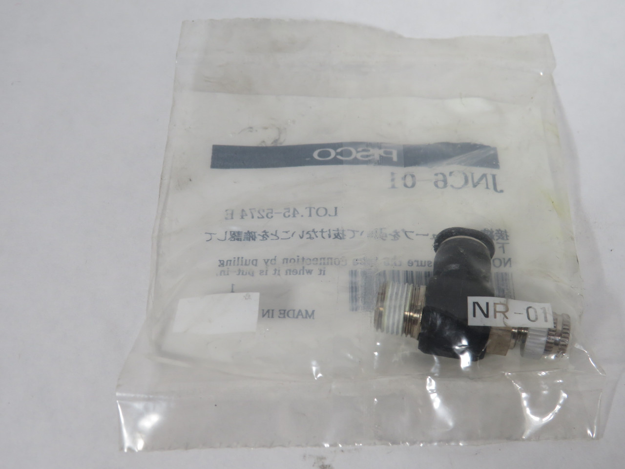 Pisco JNC6-01 Throttle Control Valve 6mm Tube Diameter R1/8 NWB
