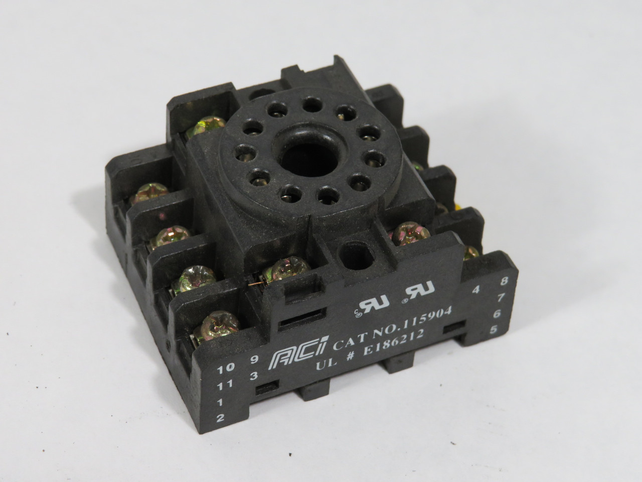 ACI 115904 Relay Socket 11-Pin USED