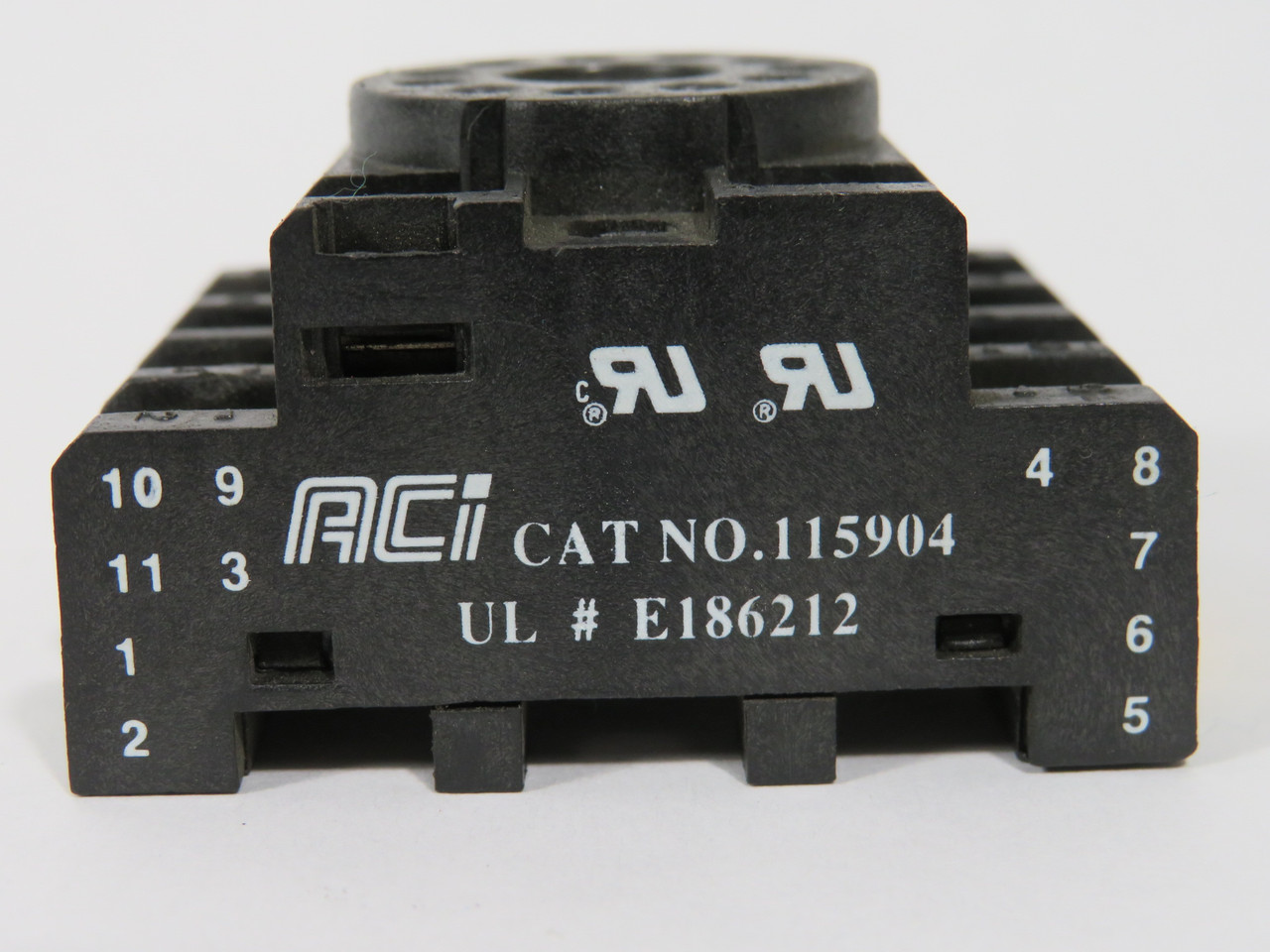 ACI 115904 Relay Socket 11-Pin USED