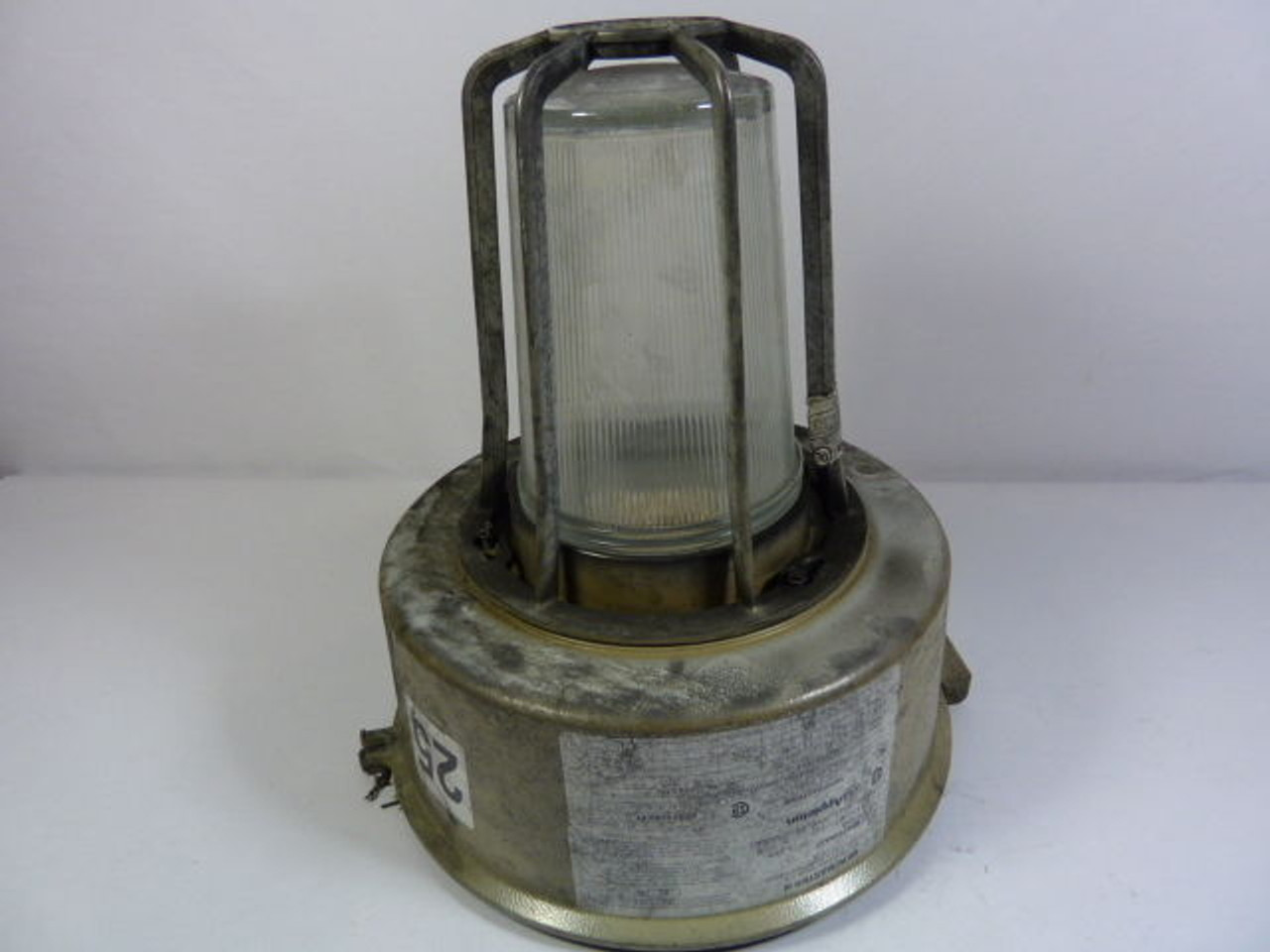 Appleton Mercmaster III KPB250HATT Ballast Housing Light w/ Cover NO BULB USED