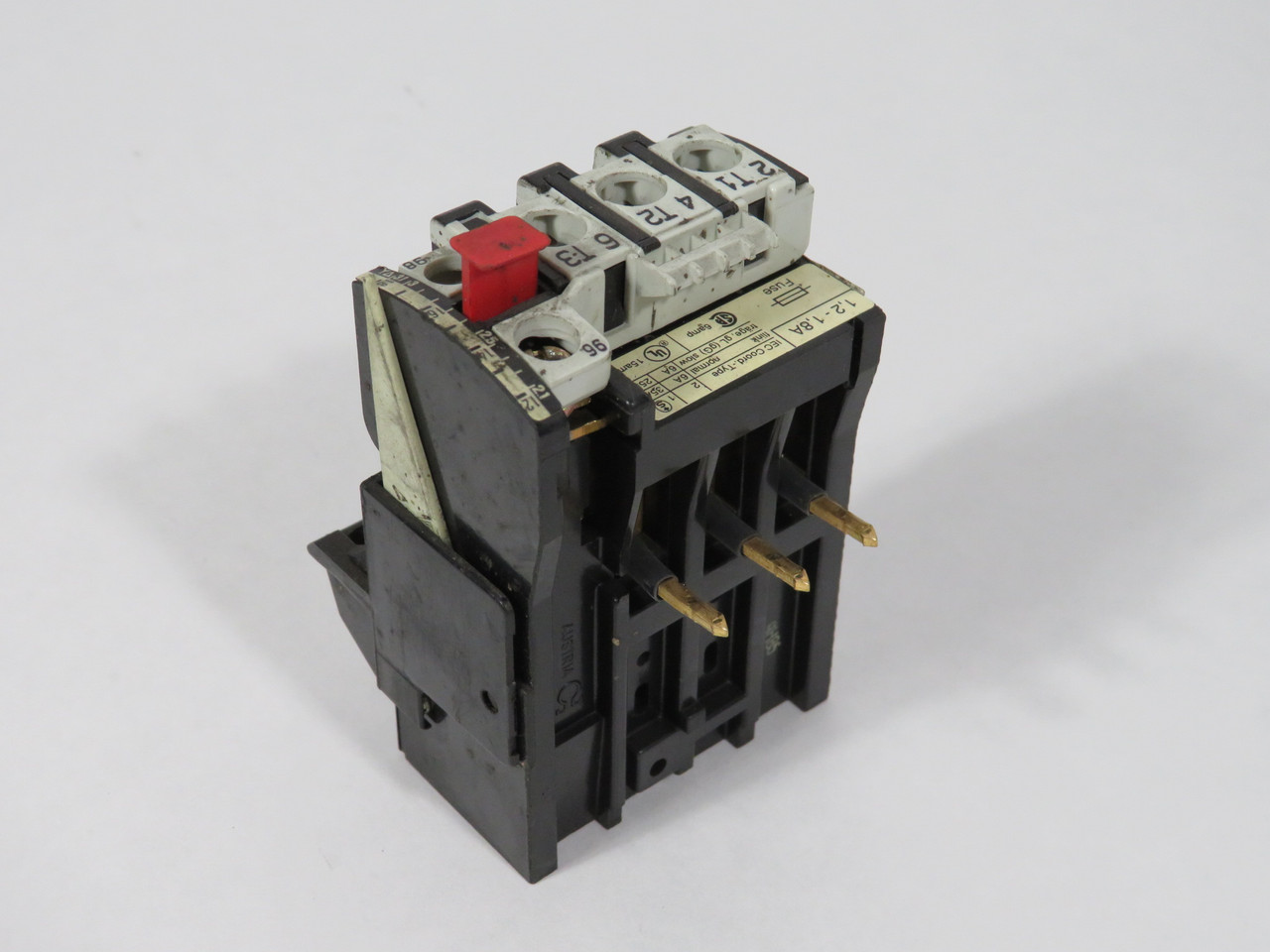Benedikt & Jager U12/16A-1.8 Thermal Overload Relay 1.2-1.8A 690V USED