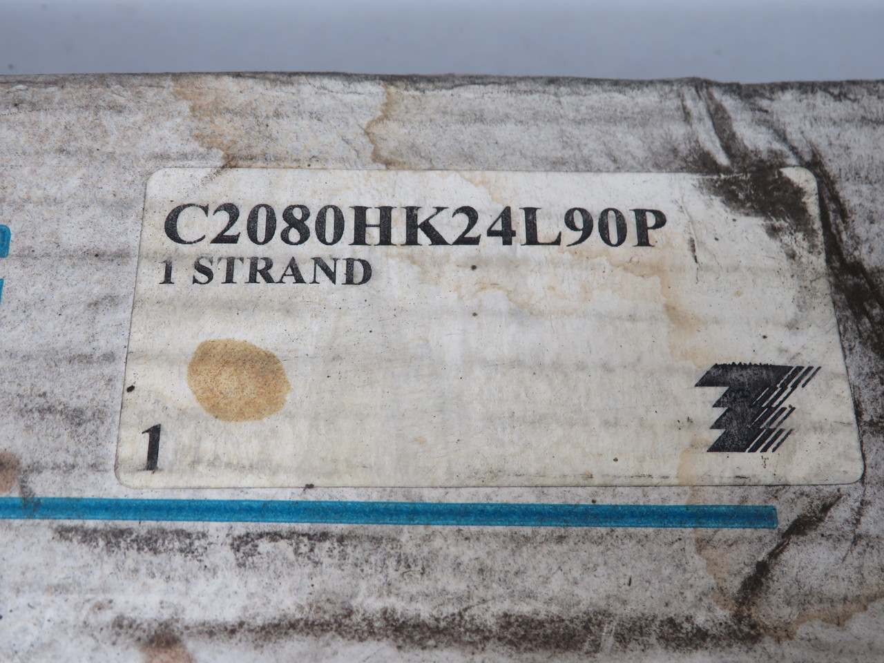Tsubaki C2080HK24L90P Roller Chain 10' Length 2" Pitch 1-Strand NOP