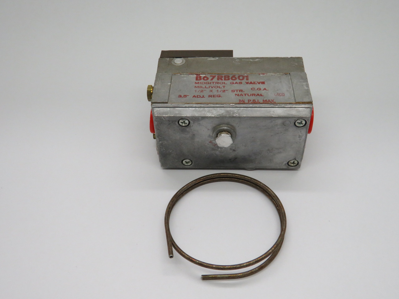 ITT General Controls B67RB601 Midgitrol Gas Valve Millivolt 1/2"x1/2" NEW