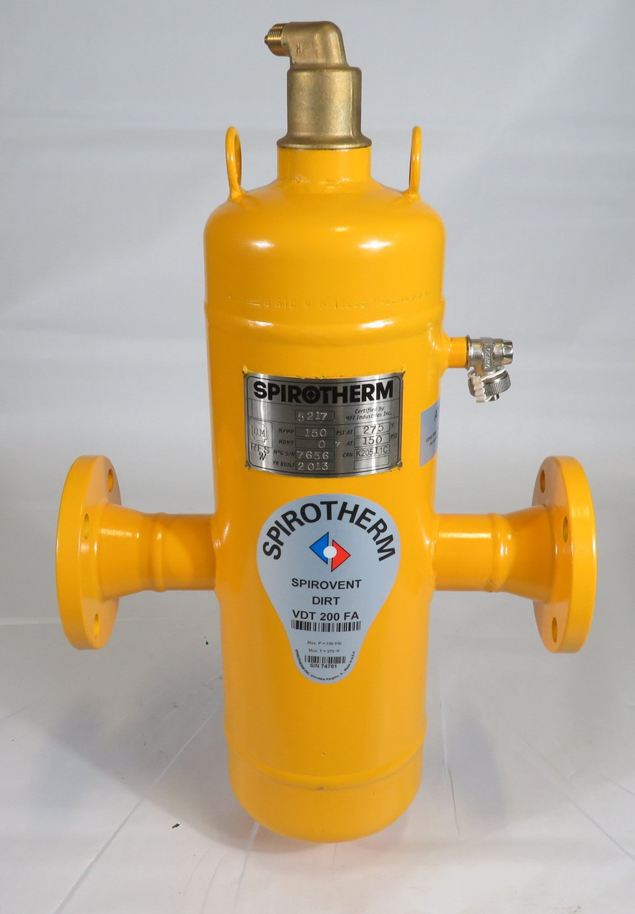 Spirotherm VDT-200-FA Spirovent Air & Dirt Separator 2" NPT COS DMG NOP