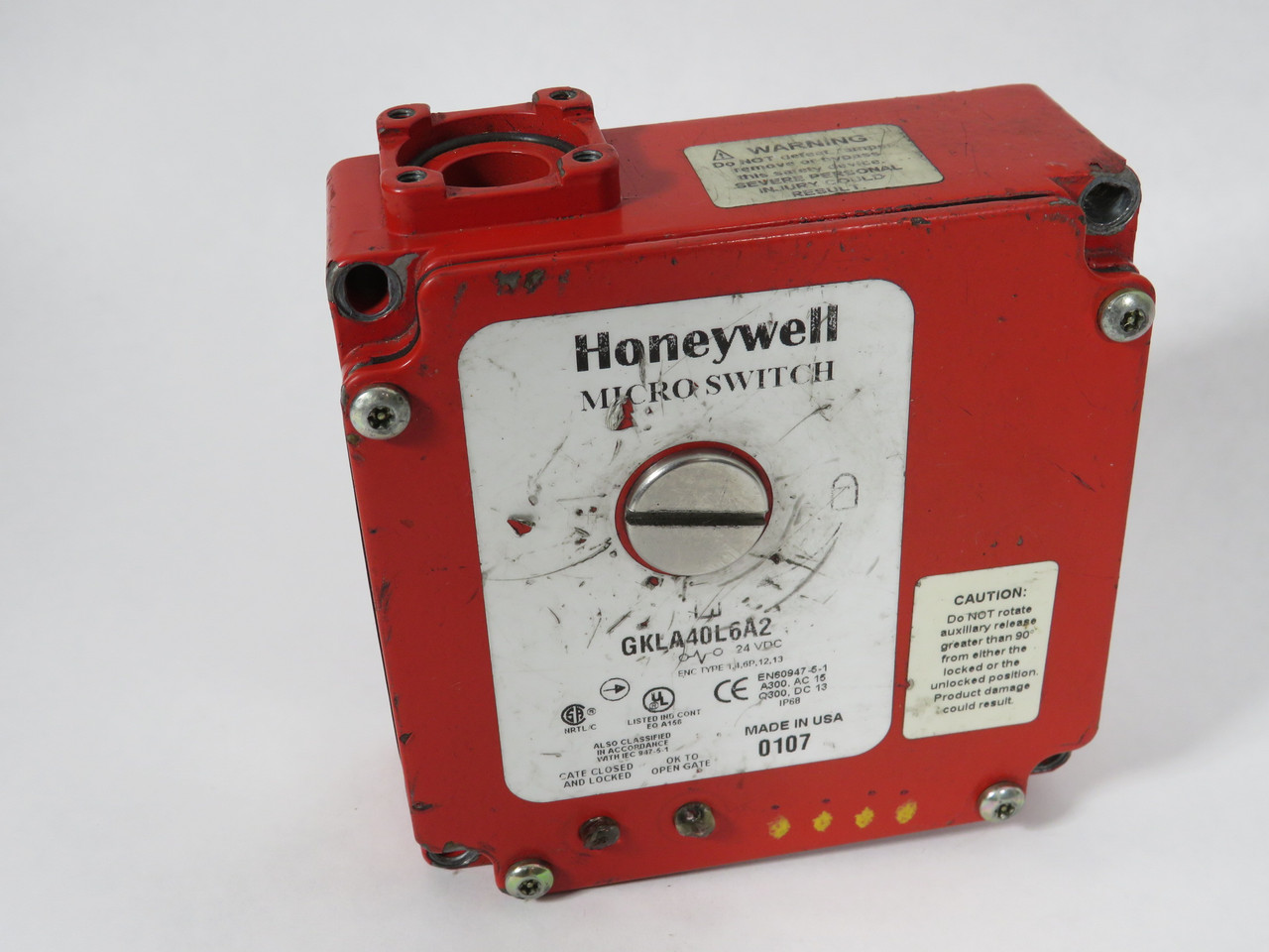 Honeywell GKLA40L6A2 Microswitch Door Interlock Switch COSMETIC DAMAGE USED