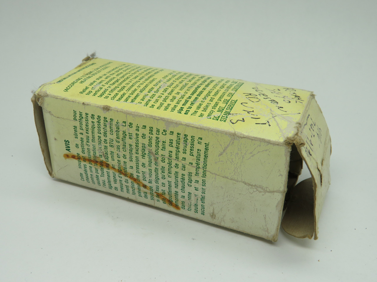 Watts 174A Pressure Safety Relief Valve 3/4" 125 psi Damaged Box NEW