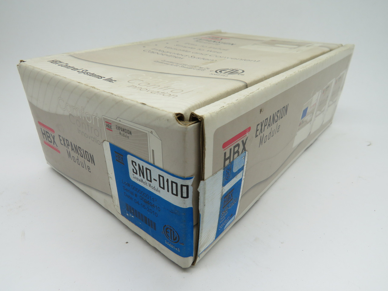 HBX SNO-0100 Expansion Module 240VAC 12VDC NEW
