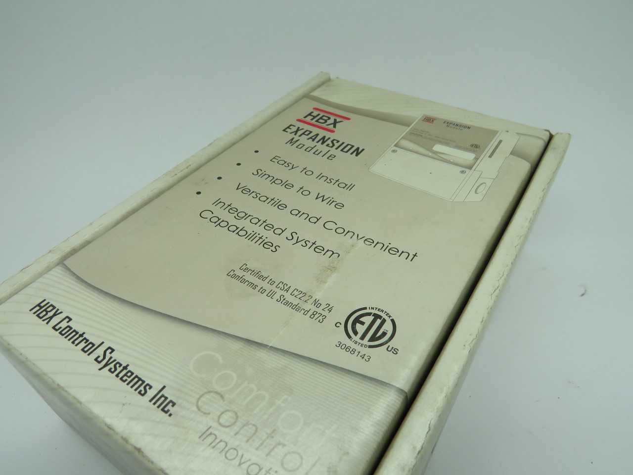 HBX SNO-0100 Expansion Module 240VAC 12VDC NEW