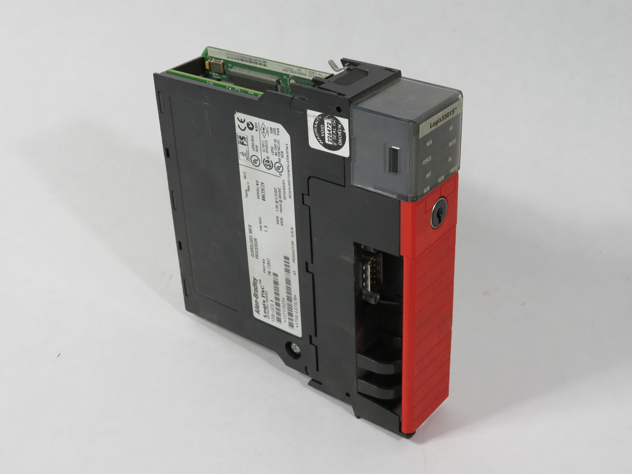 Allen-Bradley 1756-L61S GuardLogix Controller 1.2A@5.1VDC 14mA@24VDC USED