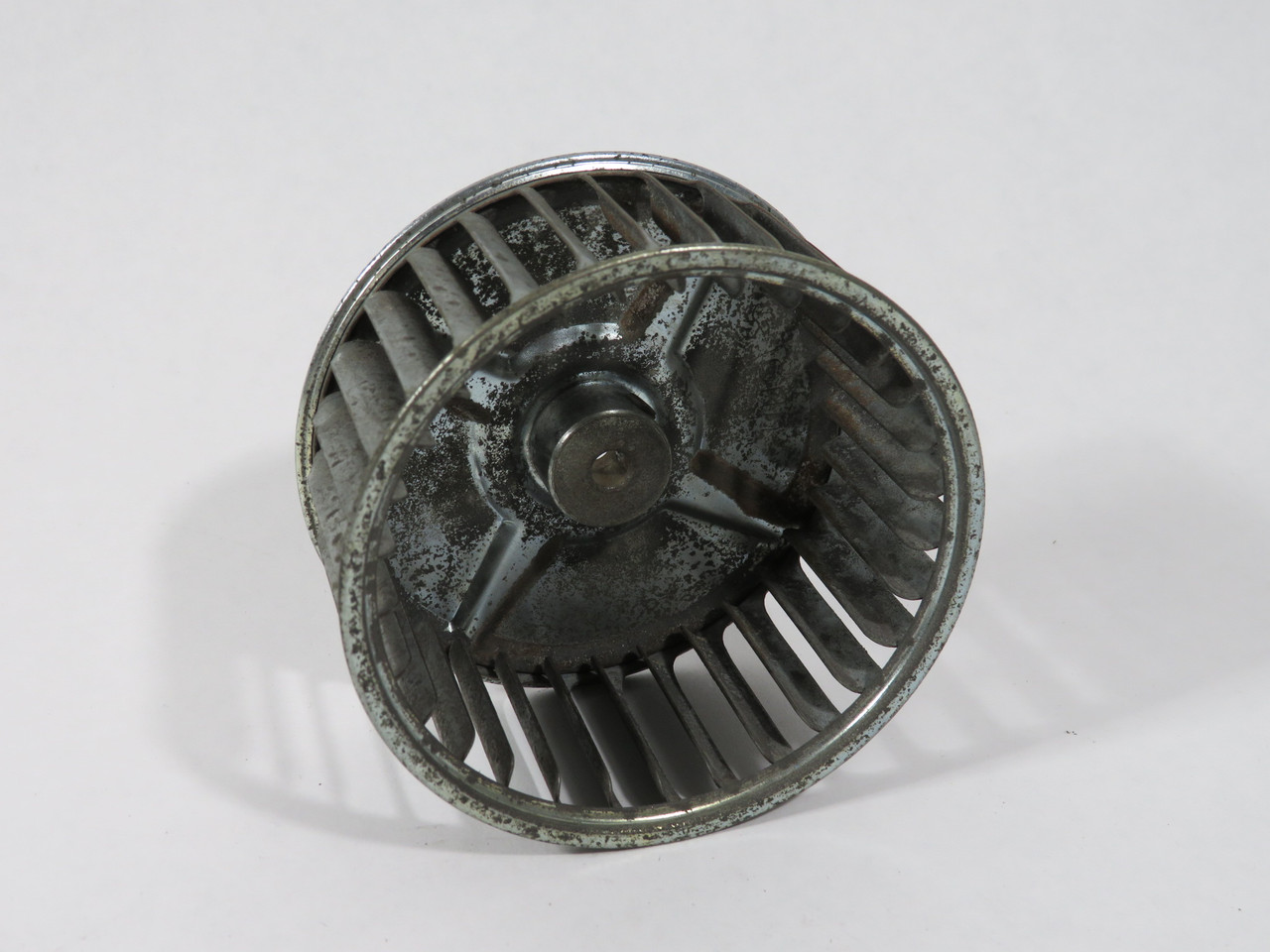 Generic Blower Wheel 1/4" Bore No Keyway 3.8" OD 1.9" Width USED