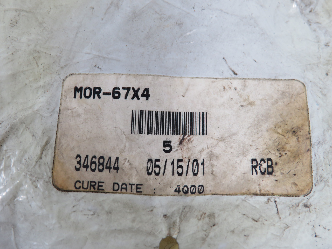 Hercules MOR-67X4 O-Ring 67x75x4mm Lot of 4 NWB