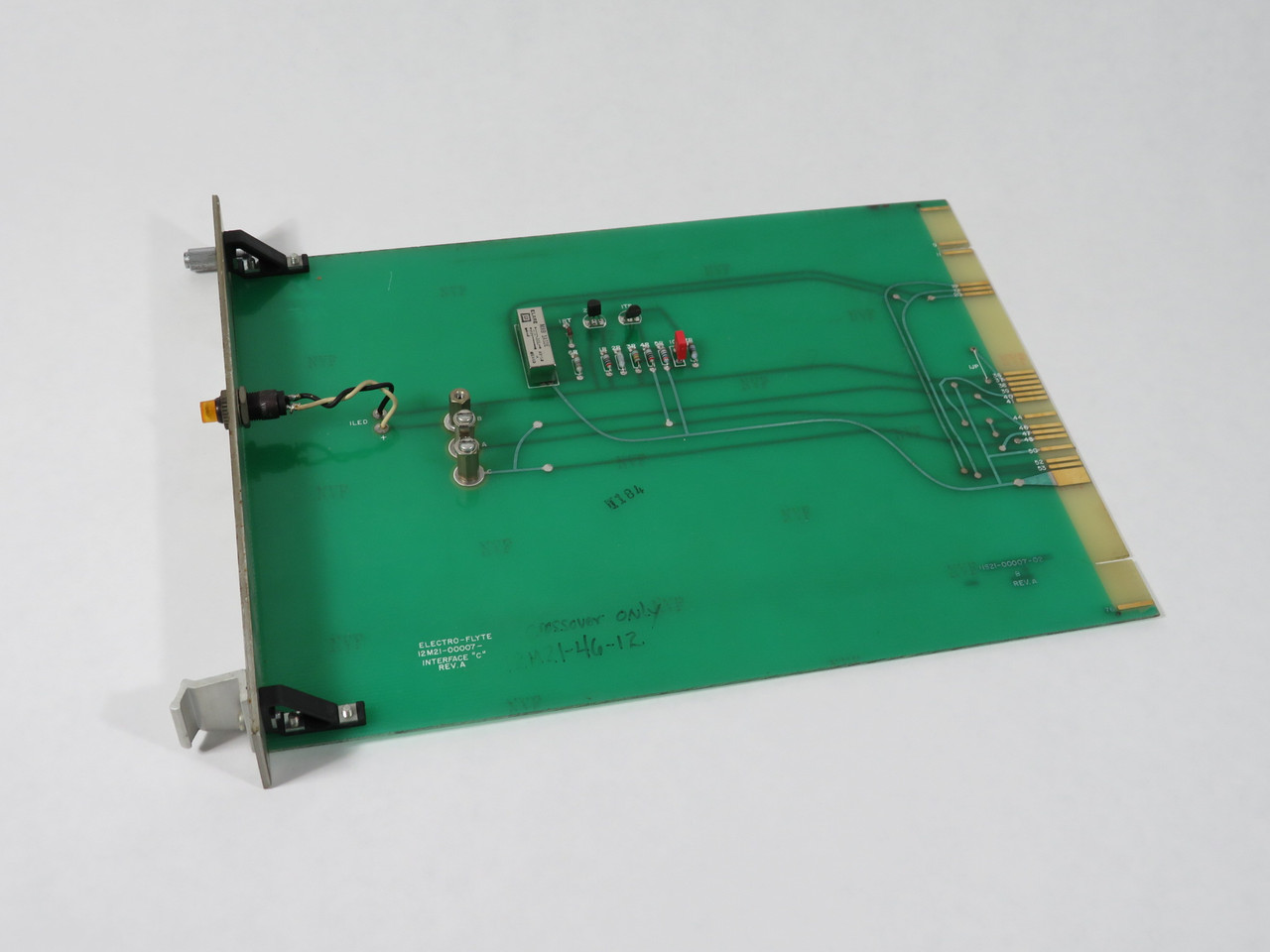 Electro-Flyte 12M21-00046 Interface "C" Circuit Board MISSING SCREW USED