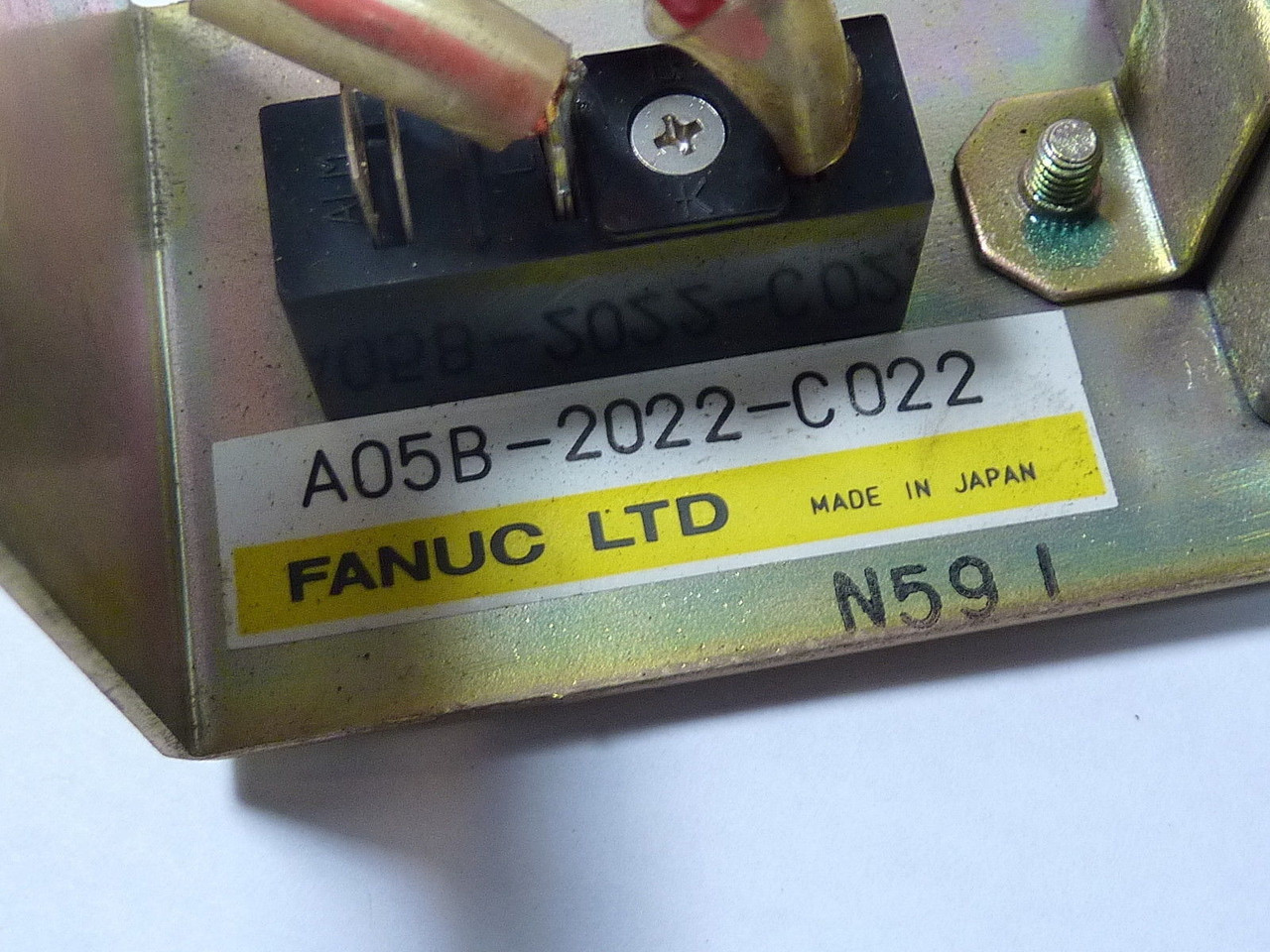 Fanuc A05B-2022-C022 Robot Power Connector USED