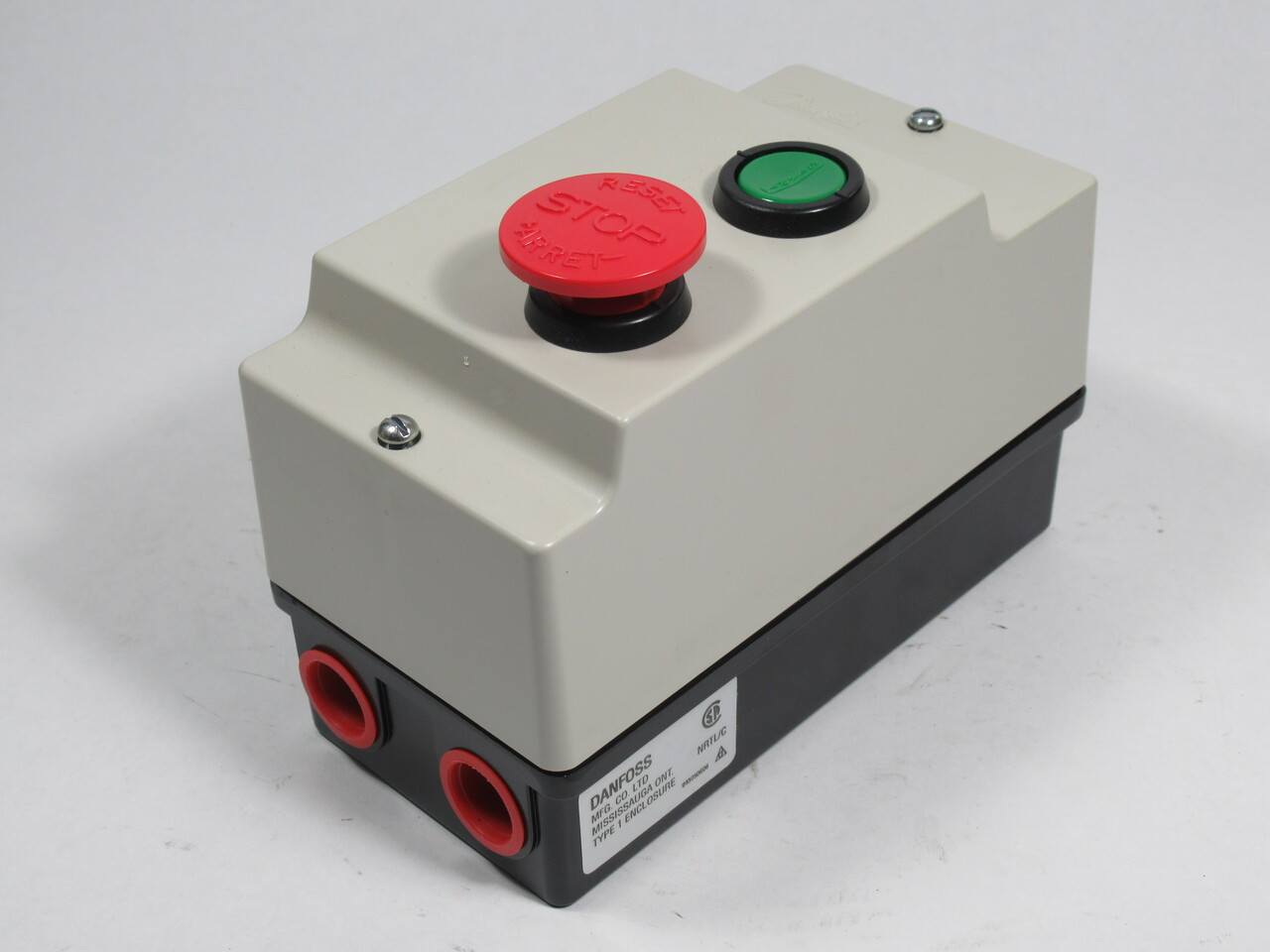 Danfoss DOL Starter CI 12 500/600V 50/60Hz 8.0-12A Start/Stop/Reset Metal SW NOP