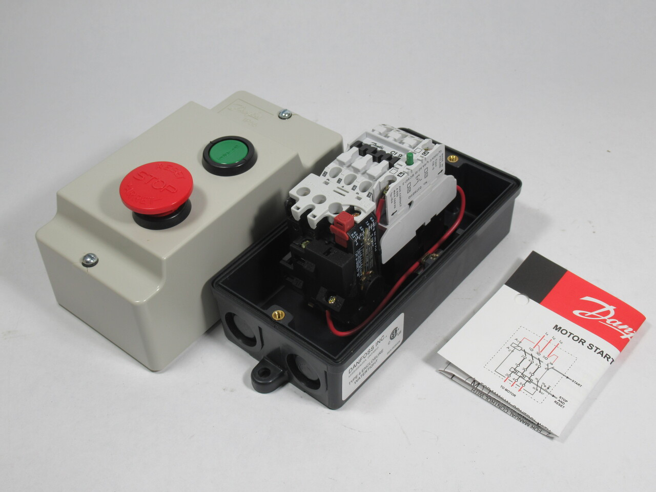 Danfoss DOL Starter CI 9 110V 50/60Hz 6.0-9.2A Start/Stop/Reset SHELF WEAR NOP