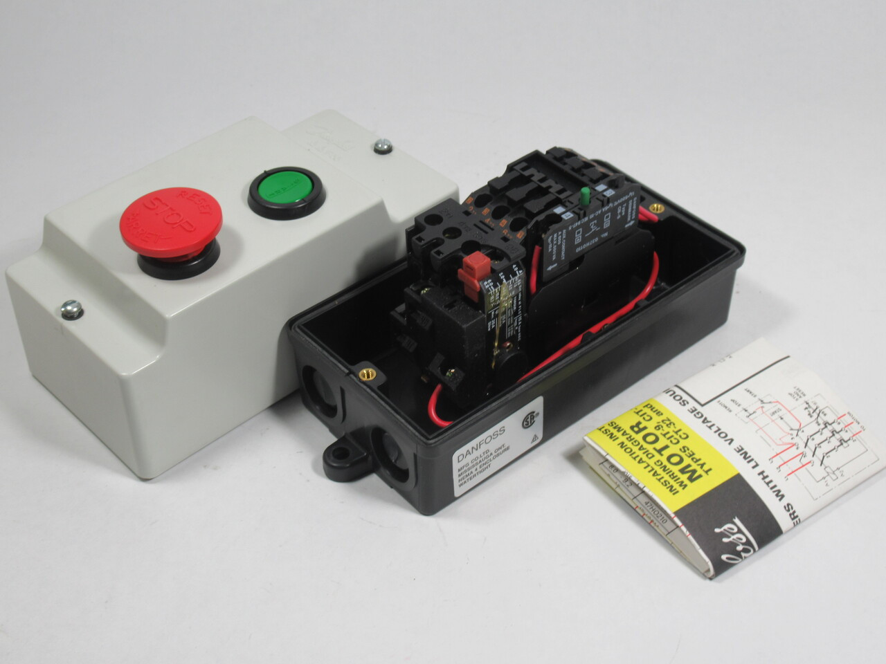 Danfoss DOL Starter CI 9 92/110V 50/60Hz 4.0-6.2A Start/Stop/Reset WEAR NOP