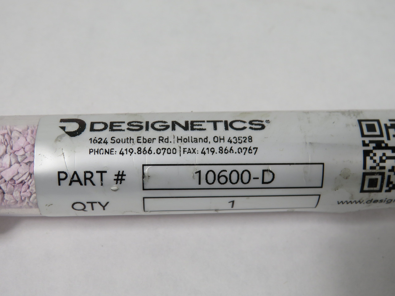 Designetics 10600-D Desiccant Tube USED