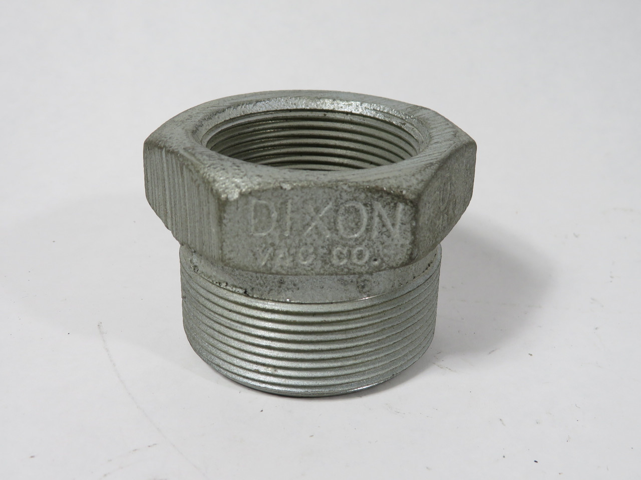 Dixon Boss GB23 Ground Joint Female Spud 1-1/2" NPT Plated Iron SHELF WEAR NOP