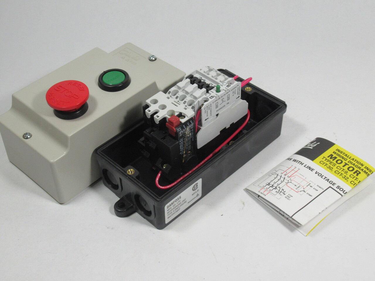 Danfoss DOL Starter CI 9 500/600V 50/60Hz 6.0-9.2A Start/Stop/Reset WEAR NOP