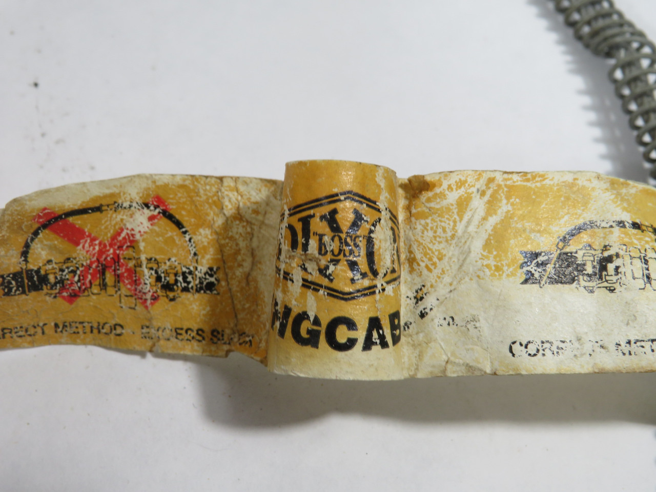 Dixon Boss WB1 King Cable Hose-to Hose Safety Cable USED