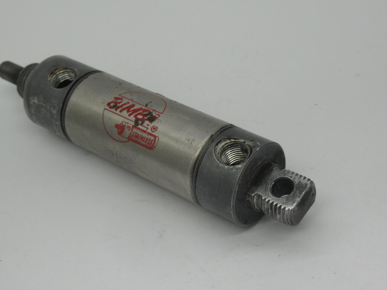 Bimba 091-DP Air Cylinder 1-1/16" Bore 1" Stroke USED