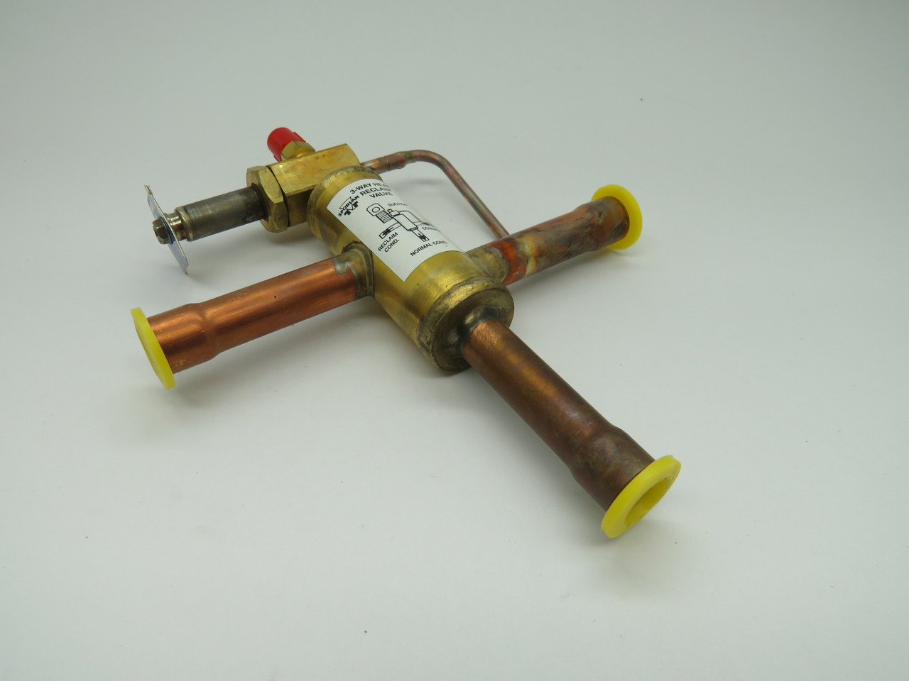 Sporlan B5D5C 3-Way Heat Reclaim Valve Less Coil 5/8” ODF/Port NEW