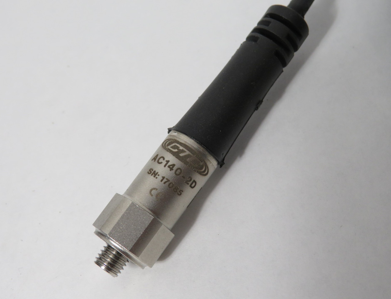 CTC AC140-2D/020-Z Miniature Accelerometer 100 mV/g +/-15% 20' Cable L NOP