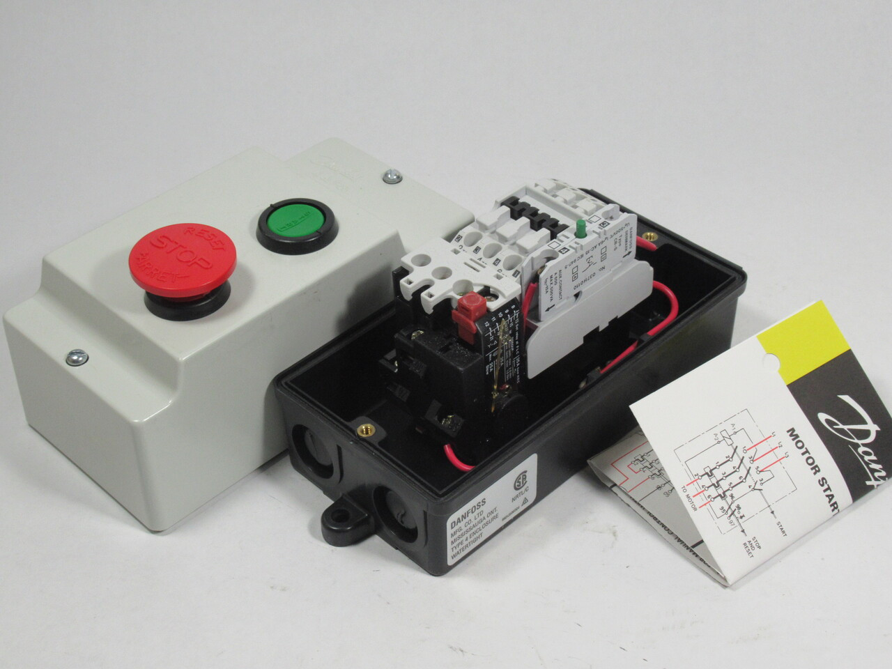 Danfoss DOL Starter CI 12 20/24V 50/60Hz 8.0-12A Start/Stop/Reset WEAR NOP
