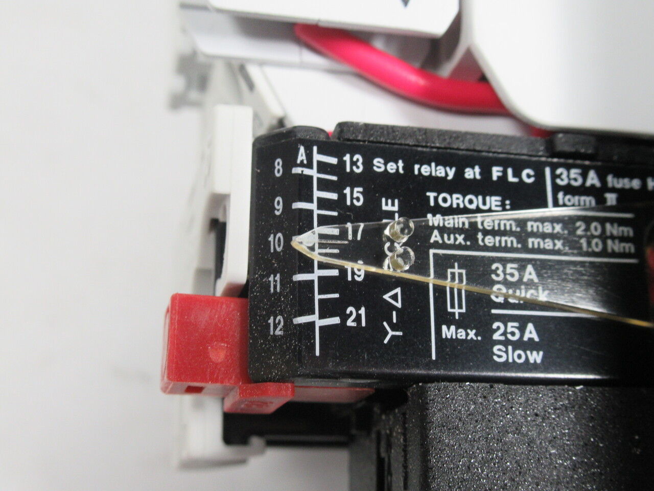 Danfoss DOL Starter CI 12 20/24V 50/60Hz 8.0-12A Start/Stop/Reset WEAR NOP