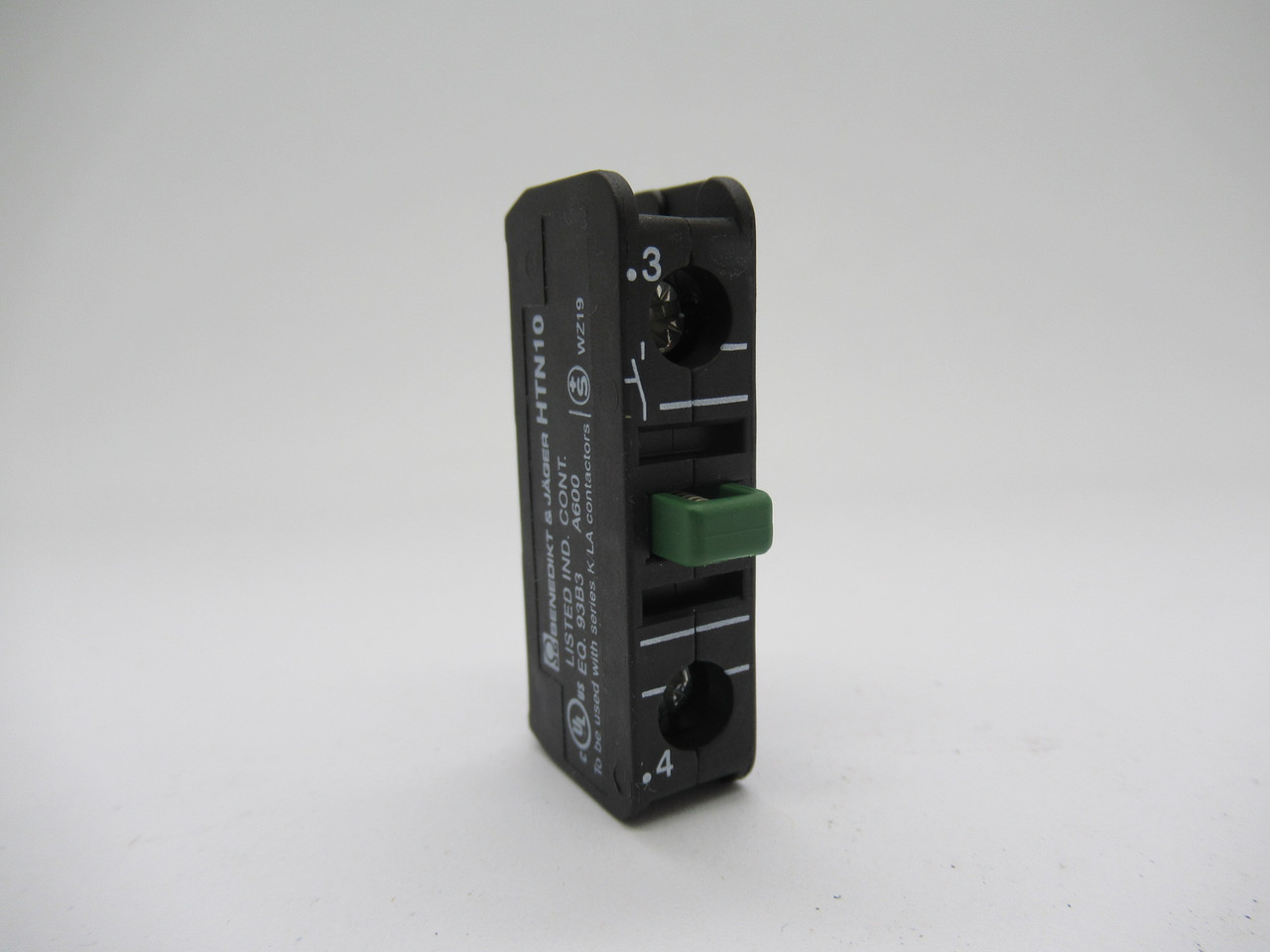 Benedikt & Jager HTN10 Auxiliary Contact Block 690V 10A NOP