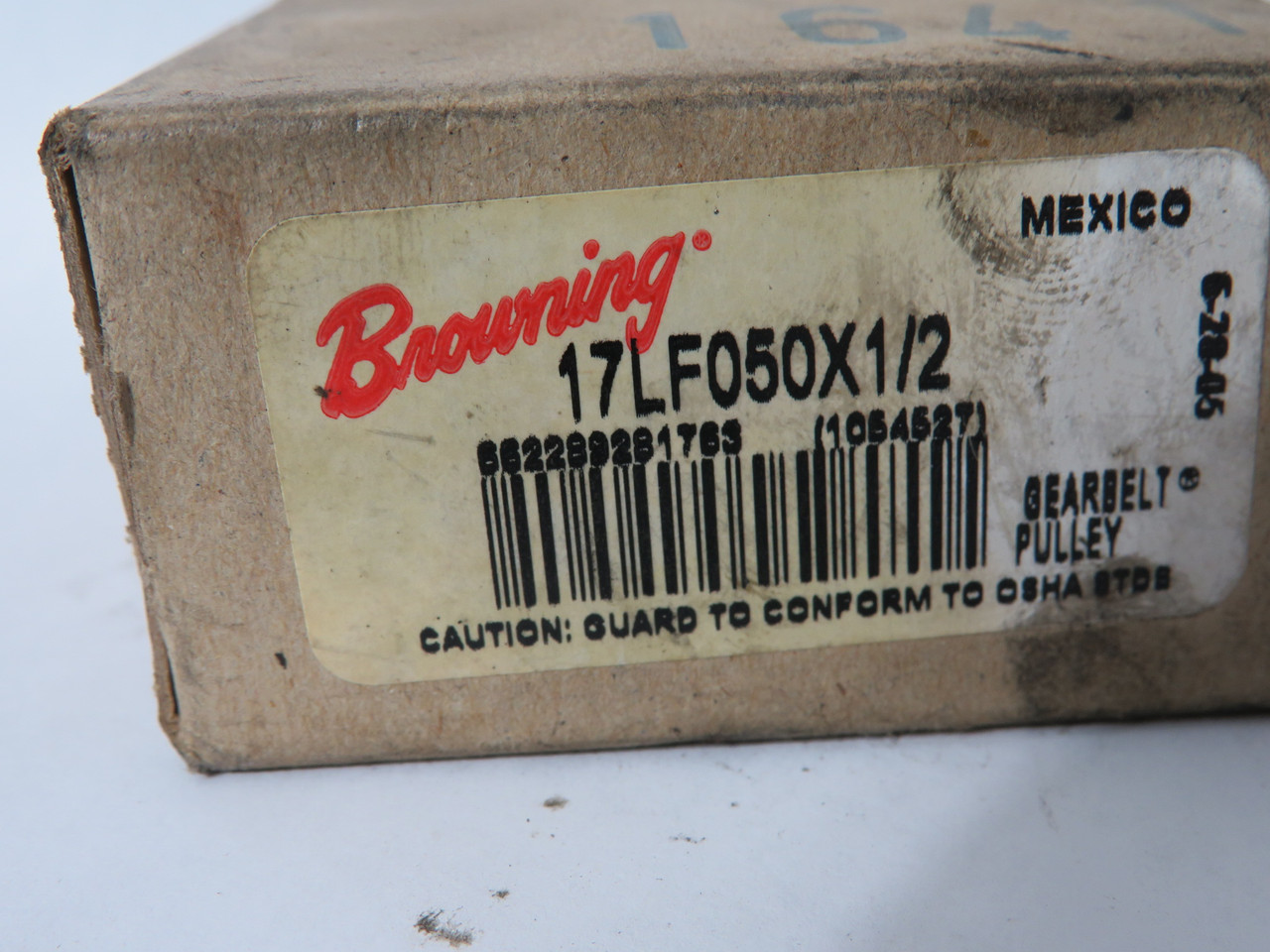 Browning 17LF050X1/2 Synchronous Pulley 1/2" Bore 17T 1.999"OD 1/2"W Belt NEW