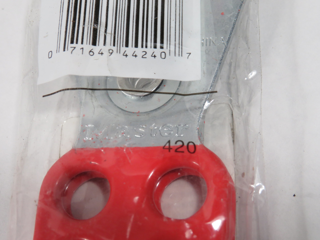 Master Lock 420 Steel Lockout Hasp 6 Slot 1-3/4" x 4-1/2" x  1" NWB