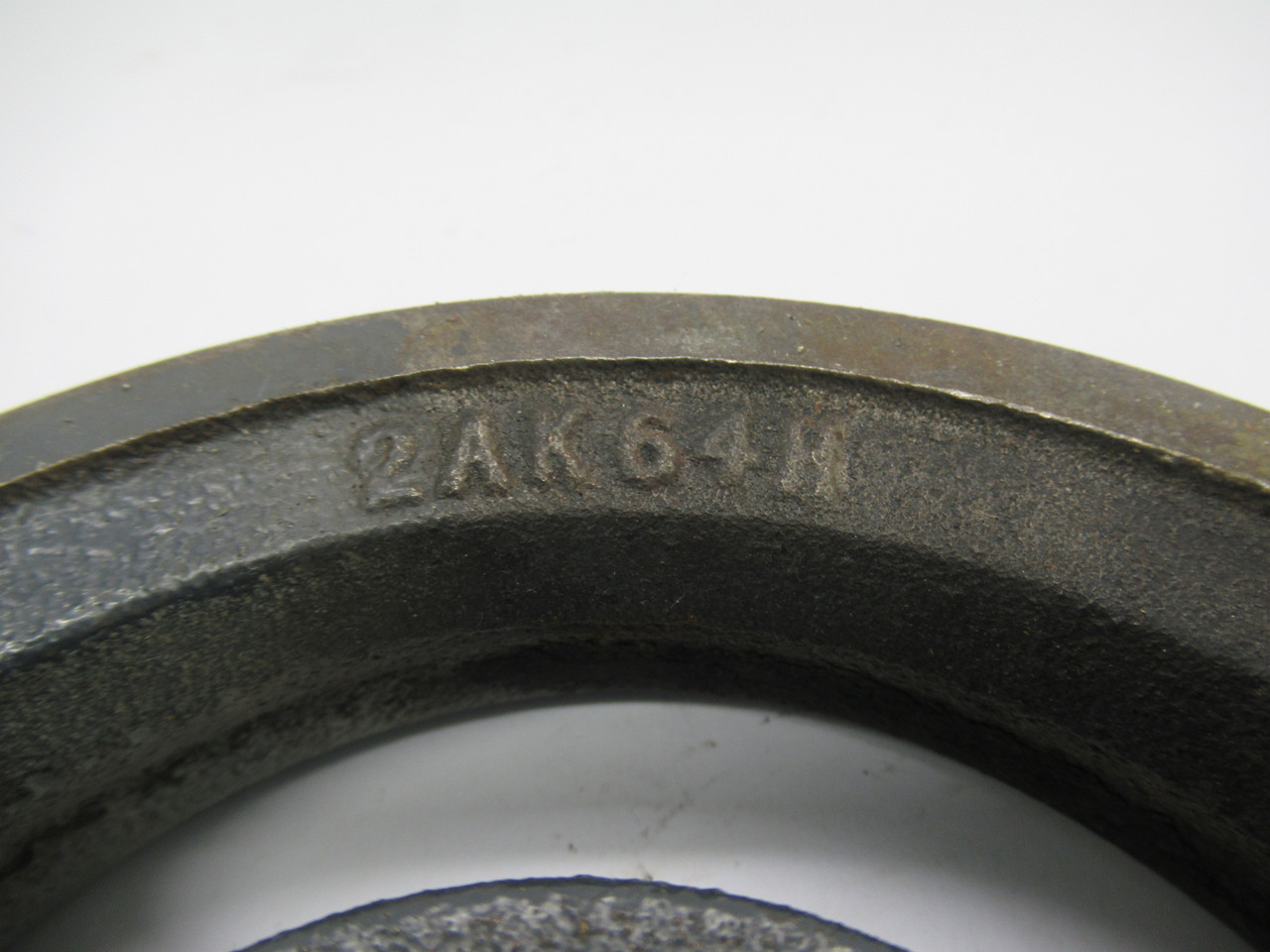 B&B 2AK64H V-Belt Sheave 6-1/4" OD 6" Pitch DIA COS DMG RUST USED